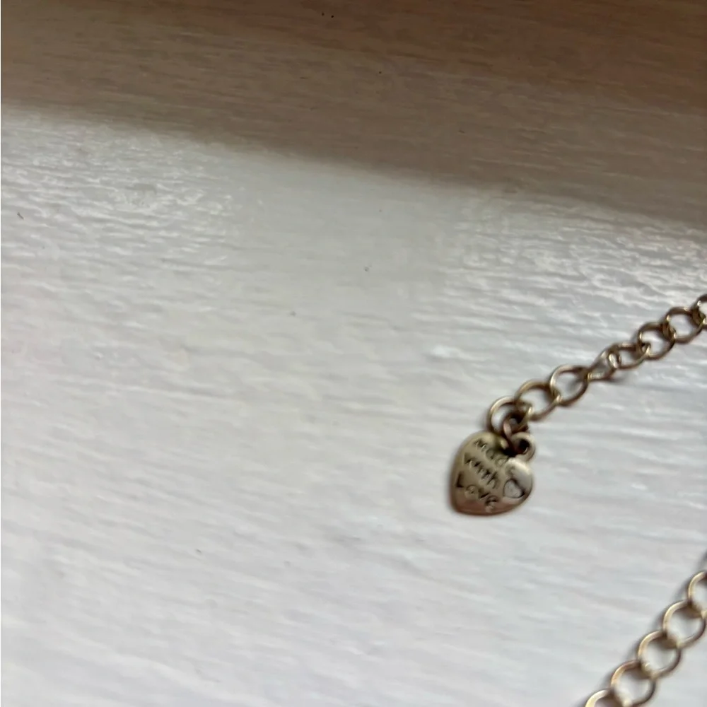 Blue Turquoise Crystal Necklace - Picture 4 of 4
